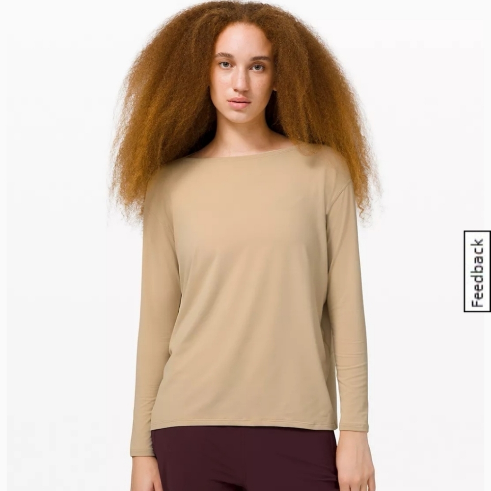 lululemon back in action long sleeve. RULU